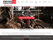 Tablet Screenshot of endurobarcelona.com